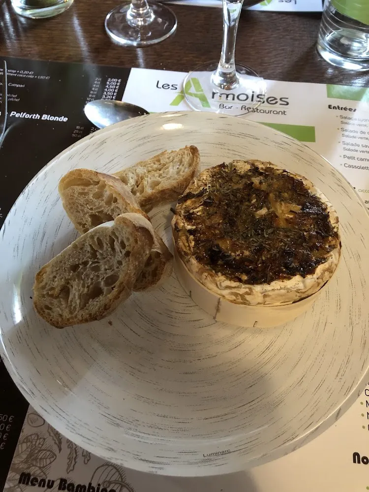 Camembert Rôti Au Miel