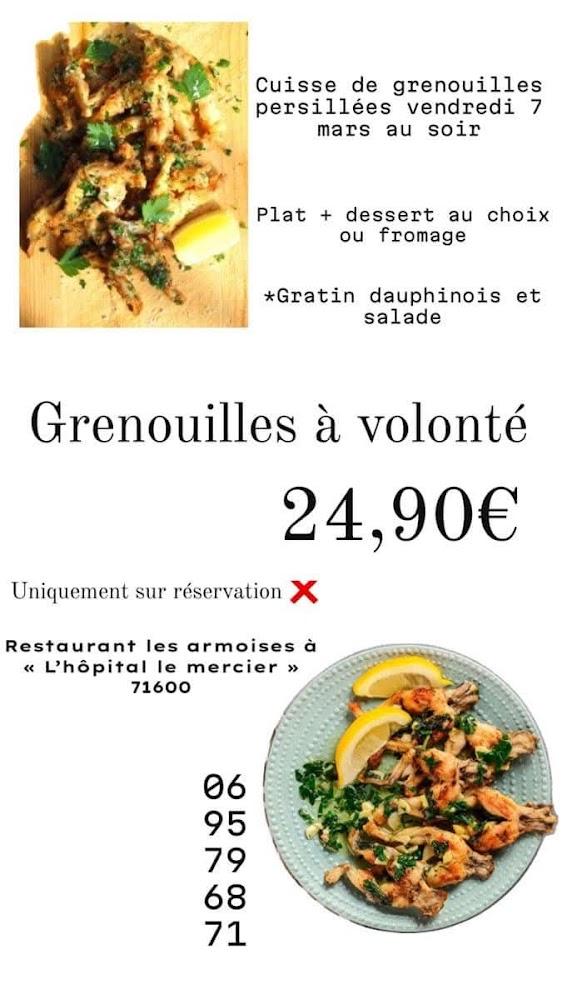 Les Armoises - Menu Image 1